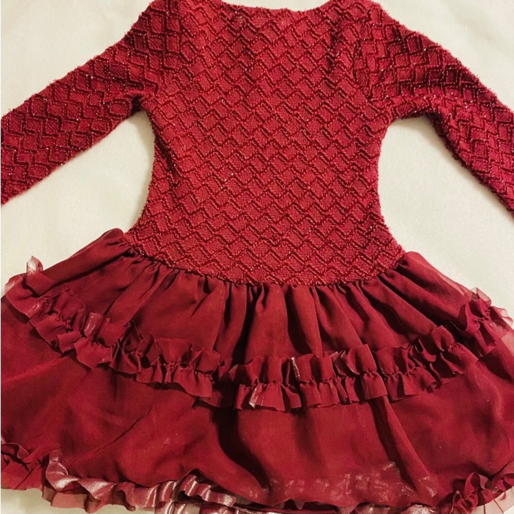Girls Nannette Dress Ruffle Burgundy


Party Dress